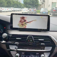 Navegación GPS Android con Pantalla Táctil de 12.3 Pulgadas y Resolución 2K, MTK8667 para BMW Serie 5 G30 EVO, Compatible con CarPlay Inalámbrico