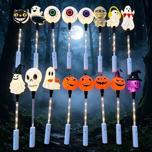 Bâton lumineux portatif à secouer pour Noël, Halloween, <span class=keywords><strong>lanterne</strong></span> citrouille, accessoire d'ambiance, pour éclairage photo de football, en ABS, haute luminosité - Product Image 2