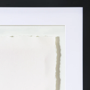 Décor à la maison grand mur Art impression peinture technique mixte giclée jambe sur papier cadre en aluminium noir pour salon ou bureau - Product Image 6