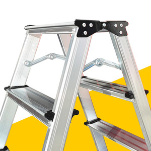 2 3 4 <span class=keywords><strong>5</strong></span> 6 7 <span class=keywords><strong>Marches</strong></span> Échelles pliantes en <span class=keywords><strong>aluminium</strong></span> antidérapantes bon marché - Product Image 4
