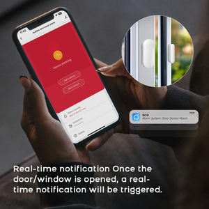 PGST PG-107 Tuya kablosuz ev WIFI GSM ev güvenlik ile hareket dedektörü sensör hırsız alarmı sistemi APP kontrol desteği Alexa - Product Image 3