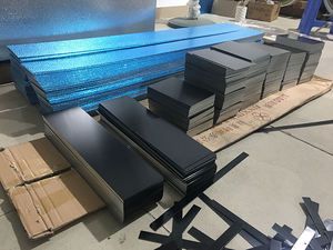 Placa de aluminio anodizado, placa de grabado láser, almohadilla de marcado, negro, blanco - Product Image 5