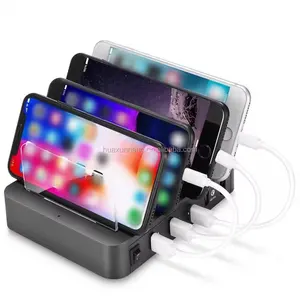 Hot selling smart tablet 4usb port charging station fast charging device charger