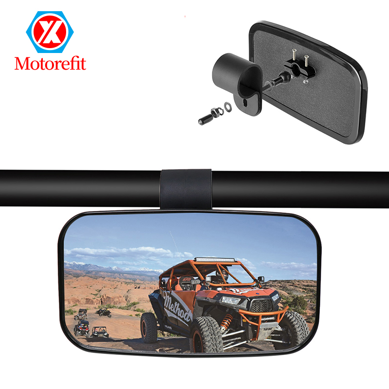 Заводское зеркало заднего вида для мотоцикла, модифицированное зеркало заднего вида 1,5 ''1,75'' 2 ''для внедорожника, зеркало заднего вида для UTV/ ATV