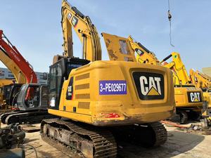 Used Caterpillar 320GC Crawler Excavator 20Ton Digger Original USA with Engine Gearbox Motor for Earthwork Quarry Construction - Product Image 2