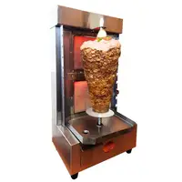 भारी शुल्क होटल रेस्तरां रसोई shawarma ग्रिल मशीन