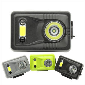 Lampe frontale à capteur intelligent Ledcob, rechargeable, double source de lumière, corps en plastique, pour la pêche de nuit et l'utilisation en extérieur - Product Image 3