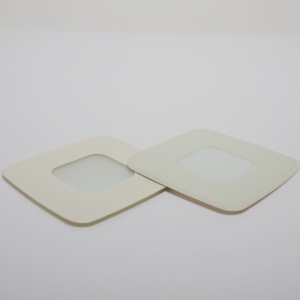 Accesorio de iluminación moderno personalizado con pantalla de seda de disco de vidrio impresa en forma personalizada <span class=keywords><strong>para</strong></span> cubiertas de lámparas y <span class=keywords><strong>pantallas</strong></span> - Product Image 2