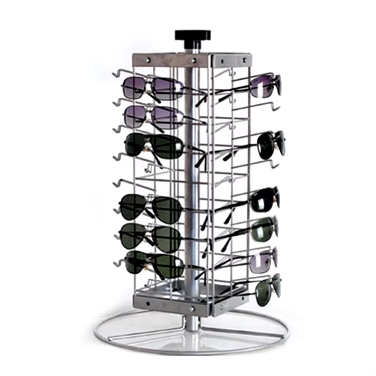 Customized Metal Eyewear Displays Floor Standing
