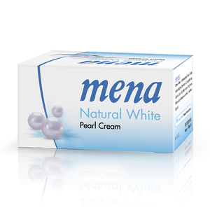 Crème Minérale Naturelle et Perle Blanche Mena pour Tous Types de Peau, Crème Visage Blanchissante pour Femmes, Utilisation Nocturne - Product Image 4