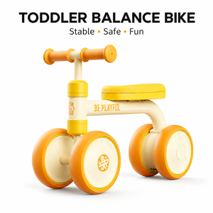 Vélo d'équilibre pour tout-petits Luddy Wholesale, jouet à roulettes pour bébé sans pédales, voiture à glissière pour nourrissons, acier haute teneur en carbone, certifié CE CPC, 12-24 <span class=keywords><strong>mois</strong></span> - Product Image 1