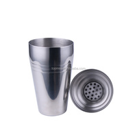 Shaker à cocktails TOPIN de style classique en acier inoxydable 304 de haute qualité, robuste, 410 ml/510 ml