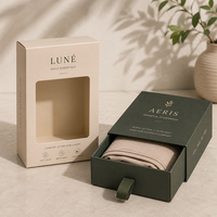 Boîte d'emballage personnalisée pour sous-vêtements avec logo imprimé, boîtes en papier pour caleçons avec fenêtre transparente