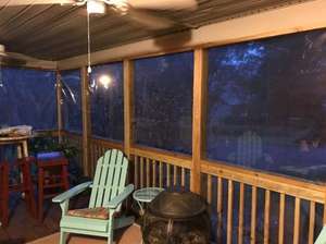 Bâche en verre transparent léger côtés de pergola rideaux en PVC de <span class=keywords><strong>terrasse</strong></span> imperméables transparents auvent en plastique ignifuge voitures - Product Image 3