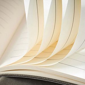 Soft Copy <b>A4</b> Large Business <b>Diary</b> Hardcover Leather Notebook with Custom Logo Thermal Binding 100 Sheets Gift - Product Image 4