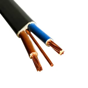 Ali OEM-cable de Control de cable de cobre de pvc de bajo voltaje, cable de alimentación eléctrica de 3 núcleos, 1mm, 1,5mm, 2,5mm, 4mm, 6mm