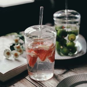 Seaygift personnalisé créatif 16oz clair café glacé smoothie <span class=keywords><strong>milkshake</strong></span> tasse tasse dôme couvercle crème glacée verre <span class=keywords><strong>gobelet</strong></span> tasses avec paille - Product Image 4