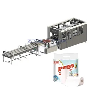 FEXIK Hot Tissue Machine 30 bags/min Toilet Paper Automatic Wrapping Machine
