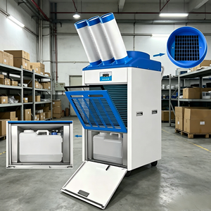 25000BTU Industrial <b>Portable</b> Air Conditioner Mobile Spot Cooler Commercial Cooling <b>Unit</b> for Factory Warehouse Workshop - Product Image 4