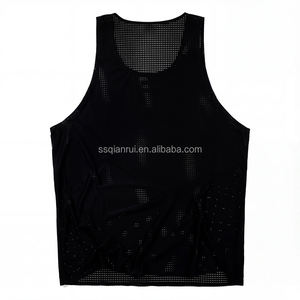 Camiseta Deportiva Personalizada, Transpirable, de Malla, para Entrenamiento, Running, Gimnasio, Camiseta Deportiva sin Mangas, Camiseta Deportiva Lisa para Hombre, Chaleco Musculoso - Product Image 3