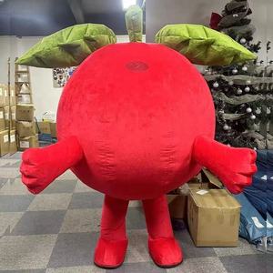 2 м Надувное яблоко взрослый размер смешной мультфильм фрукты тема серии талисман костюм - Product Image 5