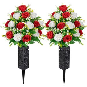 Cesta <span class=keywords><strong>de</strong></span> <span class=keywords><strong>flores</strong></span> hueca para jardín, patio exterior, césped, ceremonia <span class=keywords><strong>de</strong></span> limpieza <span class=keywords><strong>de</strong></span> <span class=keywords><strong>tumbas</strong></span>, culto a los antepasados, cementerio, cesta para arreglos florales - Product Image 1