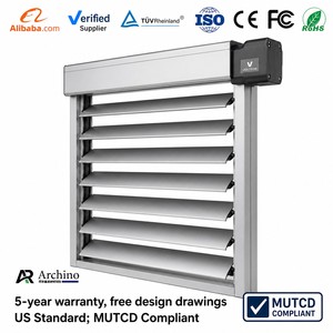 Sistema de Persianas de Aluminio Motorizadas y Giratorias con Motor <span class=keywords><strong>Somfy</strong></span> para Patio Exterior de Villas de Lujo, Protección Solar y Control de Lluvia - Product Image 1