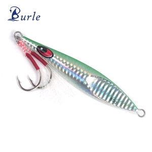 Esca Artificiale <span class=keywords><strong>Mr</strong></span> JigginG 1.5g/3g/5g, Mini Jig 3D in Piombo con Cucchiaio per Pesca in Acqua Salata con Ami - Product Image 1