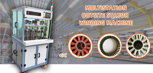 <span class=keywords><strong>DR</strong></span>メーカー発電機ファンモーターコイル巻線機2ステーション外巻線スタータ巻線機 - Product Image 2