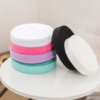 Biais élastique en nylon coloré, pliable, à haute ténacité et respectueux de l'environnement, pour sous-vêtements, tailles personnalisées