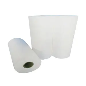 Rollos de papel de filtro de medios HEPA de materia prima de fibra de vidrio para la industria