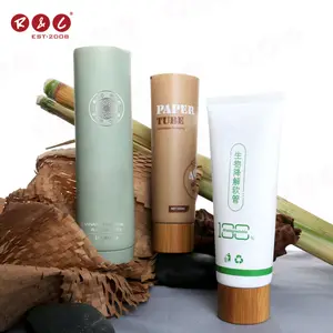 PCR PE 15ml 30ml 50ml 100ml Face Wash Squeeze Foundation Packaging Empty Lotion Eye Hand Cream Sunscreen Plastic Cosmetic Tube