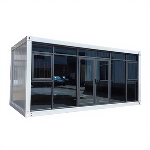 Casa Contenedor de Metal/Acero Moderna y de Lujo, Personalizable en Tamaño y Color, para Uso en Villas, con Puerta Corredera y Diseño Prefabricado - Product Image 3