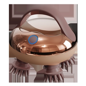Tête Relax Masseur Automatique Tête Machine De Massage Petite Tête De Cheveux Brosse De Massage Silicone Équipement - Product Image 6