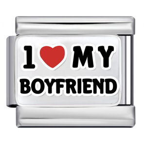 Pulsera de Acero Inoxidable con Dijes Personalizables 'I Love My Family Friends Pets', Joyería DIY para Regalo - Product Image 3