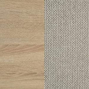 Ensemble de chambre à coucher moderne <span class=keywords><strong>avec</strong></span> <span class=keywords><strong>lit</strong></span> rembourré en chêne clair et <span class=keywords><strong>étagère</strong></span>s de rangement dissimulées, disponible en tailles Full/Queen/King - Product Image 6