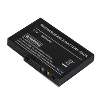 Batterie rechargeable au lithium-ion 2000mAh pour kit d'accessoires de jeu Nintendo DS Lite avec batteries de remplacement NDSL