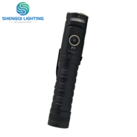 Lampe torche LED 1400lm personnalisée par une usine avec 44 ans d'expérience, tête rotative à 180 degrés, étanche IP65, rechargeable par USB, pour le camping, 1800mAh, orientable