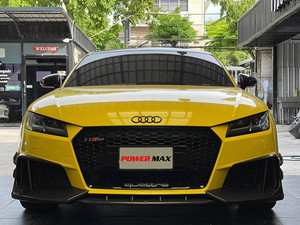 Lèvre de pare-chocs avant en Fiber de carbone <span class=keywords><strong>ABT</strong></span> Style pour <span class=keywords><strong>Audi</strong></span> TTRS MK3 8s séparateur avant 2016-2019 - Product Image 5
