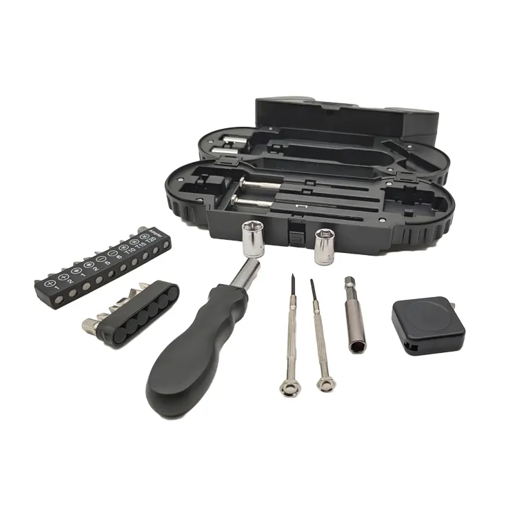 21 шт набор ручных инструментов для ремонта обычных бытовых набор ручных инструментов с пластиковый ящик для инструментов