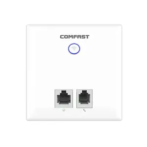 Comfast 750Mbps Dual-band wireless access point in-wall AP wifi range extender base station