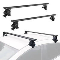Hochbelastbarer 100kg Tragfähiger Rostfreier Wasserdichter Aluminium-Dachgepäckträger mit Montage-Kit