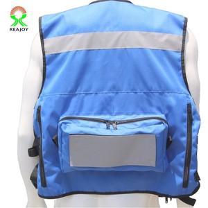 Gilet di sicurezza riflettente di emergenza paramedico Hi Vis con tasche e personalizzare <span class=keywords><strong>il</strong></span> Logo e le dimensioni per la giacca di sicurezza - Product Image 2