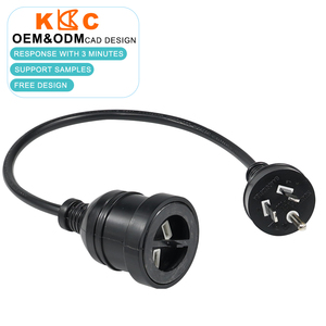 <b>Australian</b> Standard 3 <b>Plug</b> Power Cord, Heavy Duty Male Female Socket, Site Power Cable, High Current Durable Extension Wire - Product Image 3