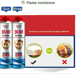 Cheap Expanding Polyurethane Foam Manufacturer Fire Retardant <span class=keywords><strong>Spray</strong></span> Foam - Product Image 6
