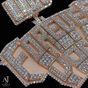 Pendentif solitaire en moissanite de qualité supérieure, luxe, argent 925, taille brillant, pour usage quotidien, bijoux fins, disponible au meilleur prix - Product Image 4