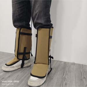 Autres protège-jambes en nylon vert armée pour la randonnée, le camping et l'alpinisme - Product Image 3