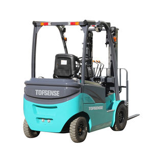 Chariot élévateur électrique de marque 2 tonnes 4 roues Batterie au plomb-acide Manutention d'entrepôt avec déplaceur latéral électrique et options de pneus - Product Image 6