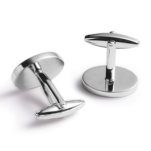 Mancuernillas de Alta Gama para Hombre, Forma Ovalada, Color Amarillo, Regalo Empresarial - Product Image 5