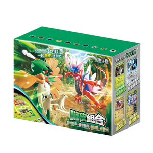 Chino Simplificado  Zhu & Zi Pikachu Deck Temático Vol.1-4 Happy Combo PTCG Cartas de Juego Anime Caja Booster - Product Image 3